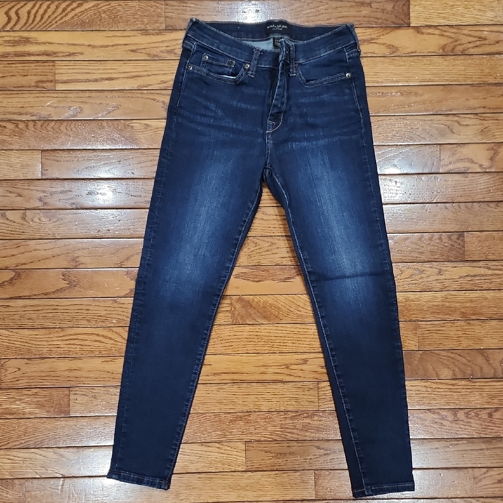 Banana Republic Factory Women's Deep Blue Skinny Jeans